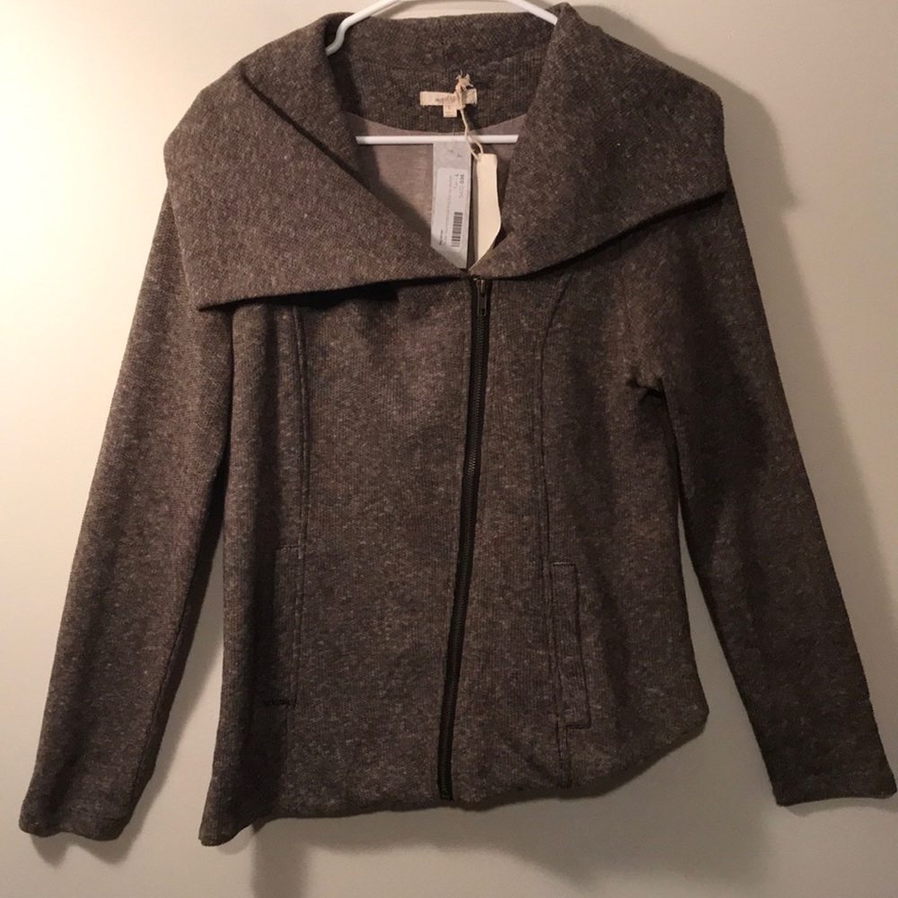 Stitch Fix mystree Skylar knit zip up jacket Large